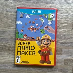 super mario maker wii u game
